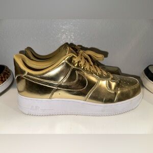 Air Force 1 SP 'Liquid Metal - Gold'